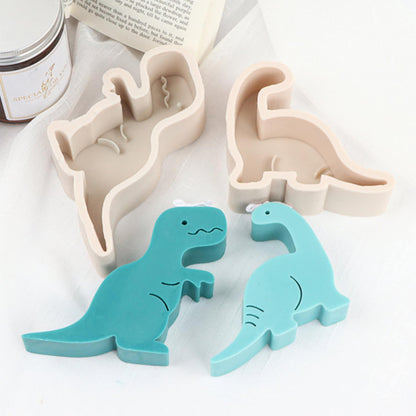 3D Dinosaur Silicone Candle Mold DIY Candle Making Decorative Crafts & Handmade Gifts