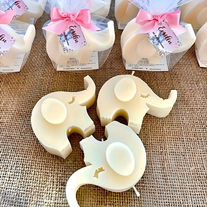 3D Elephant Silicone Candle Mold  DIY Candle Making Wax Crafts & Handmade Gifts