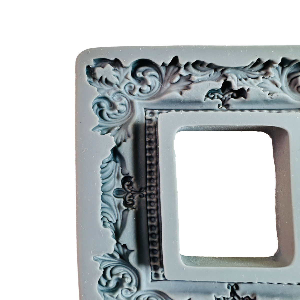 Ornate Baroque Frame Silicone Mold for Cake Decoration Fondant Chocolate Soap
