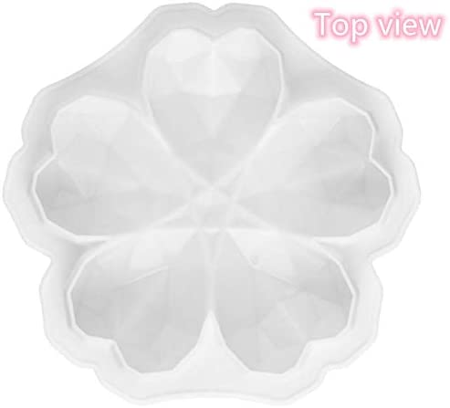 3D Flower Petal Silicone Mould Chocolate Jelly Pudding Pastry Candy