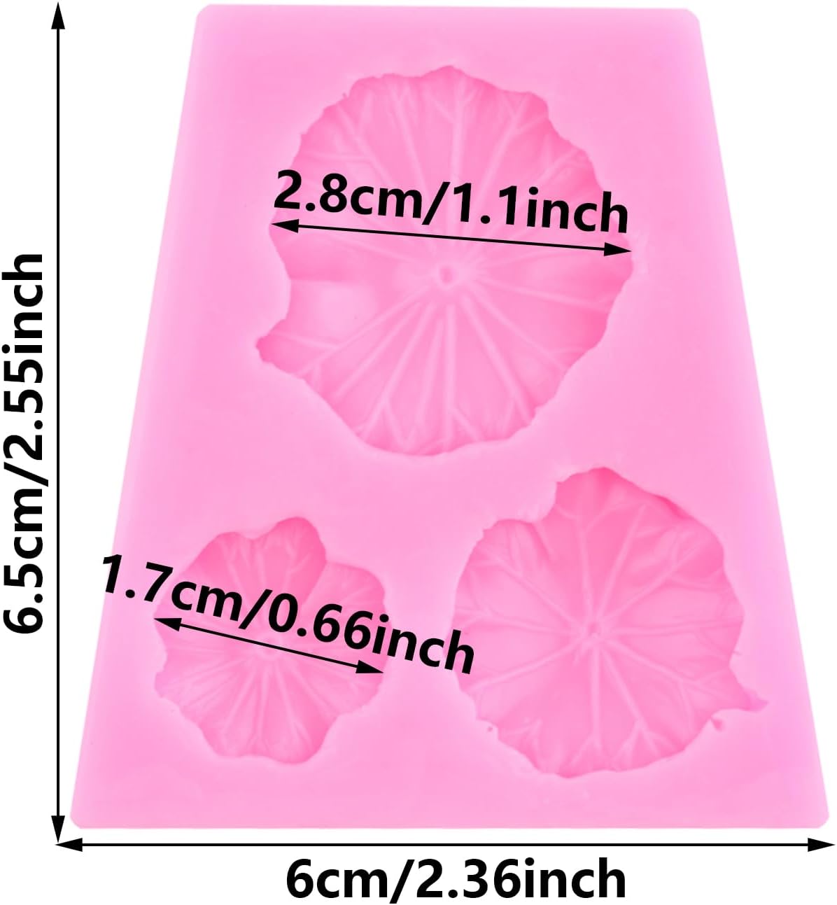 3D Lotus Leaf Silicone Mold Cake Decorating Cupcake Toppers Candy Gum Paste