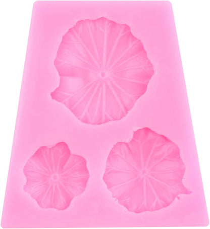 3D Lotus Leaf Silicone Mold Cake Decorating Cupcake Toppers Candy Gum Paste