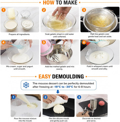 15 Cavity Lemon Shape Silicone Mould for Chocolate Jelly Pudding Candy Ice Cream