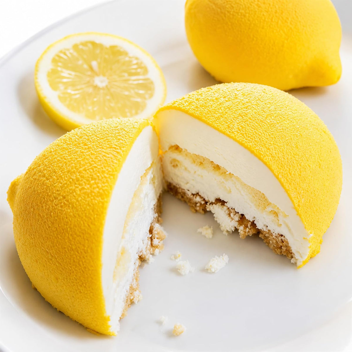 15 Cavity Lemon Shape Silicone Mould for Chocolate Jelly Pudding Candy Ice Cream