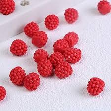 8 Cavity Raspberry Silicone Fondant Mould Mulberry Gum Paste Chocolate Candy Mold for Cake Decorating Topper Cupcake Topper Sugar Craft Polymer Clay Resin Art and Craft