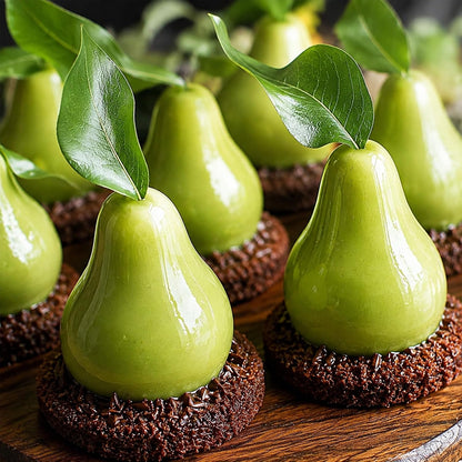 3D Pear Shape Silicone Mousse Cake Mold Chocolate Pastry Dessert Jelly Pudding Candy