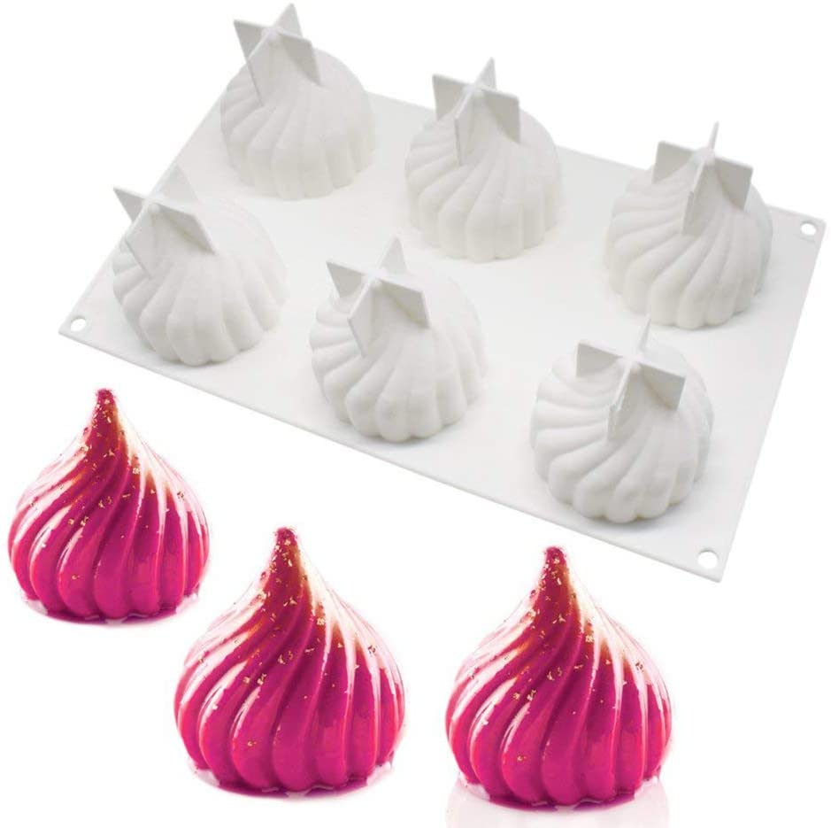 3D Modak Silicone Mould for Candle Making Soap Resin Chocolate Candy & Mousse