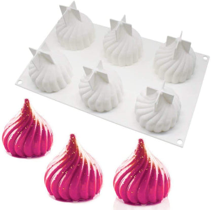 3D Modak Silicone Mould for Candle Making Soap Resin Chocolate Candy & Mousse