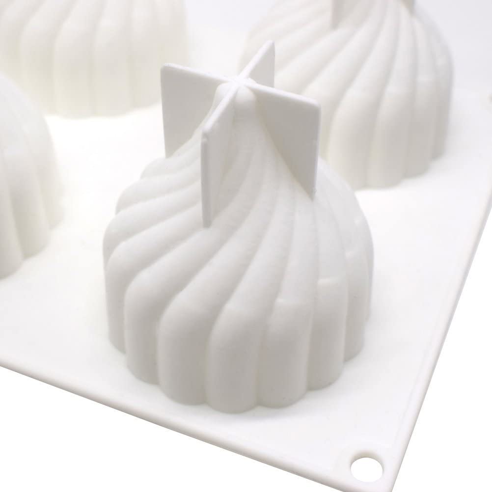 3D Modak Silicone Mould for Candle Making Soap Resin Chocolate Candy & Mousse
