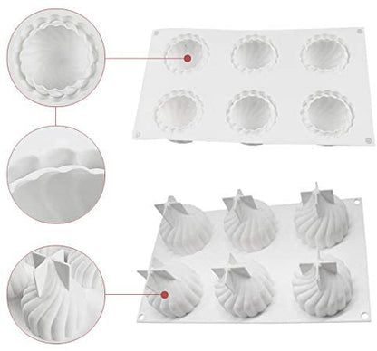 3D Modak Silicone Mould for Candle Making Soap Resin Chocolate Candy & Mousse