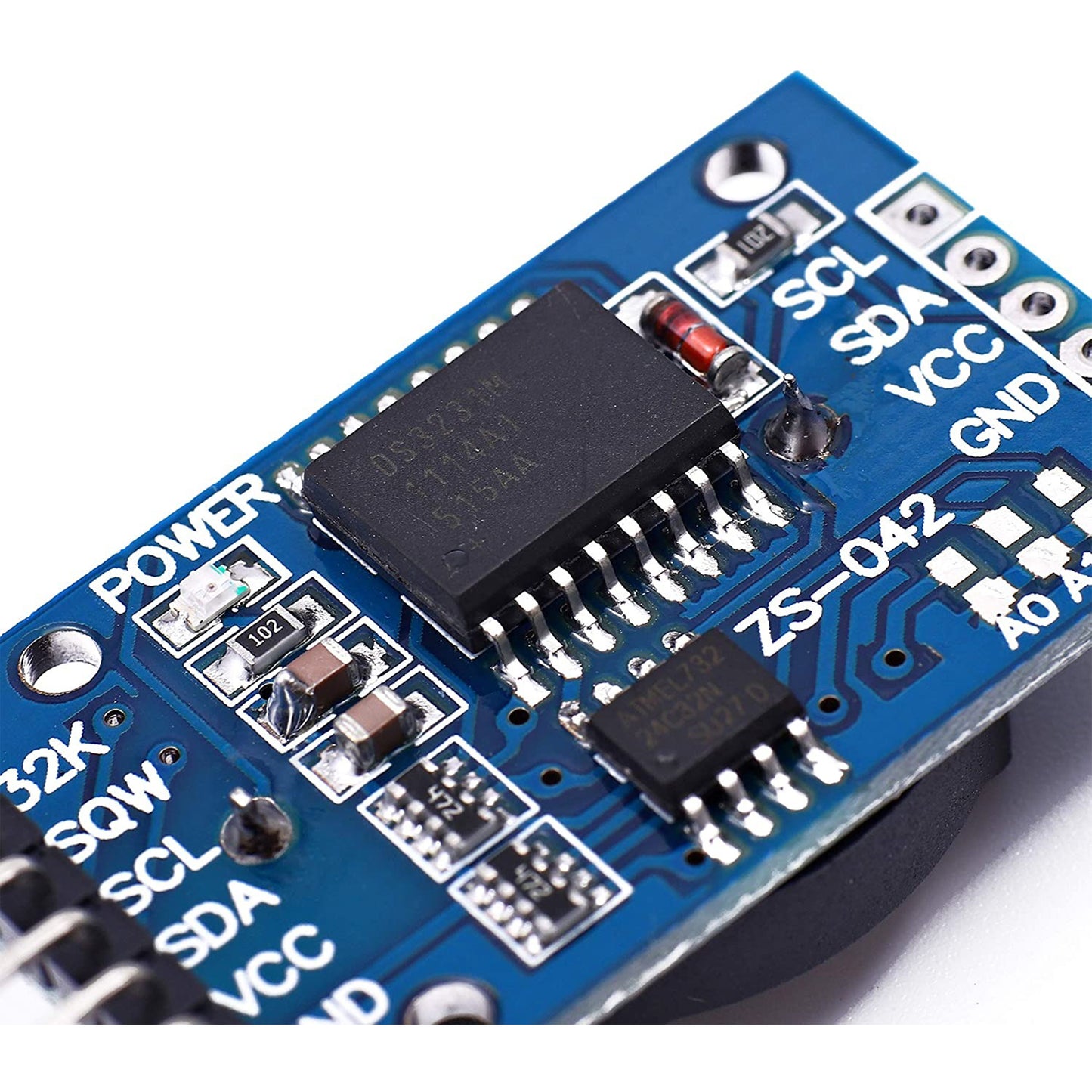 Tiny RTC I2C DS1307 AT24C32 Real Time Clock Module for AVR ARM PIC SMD