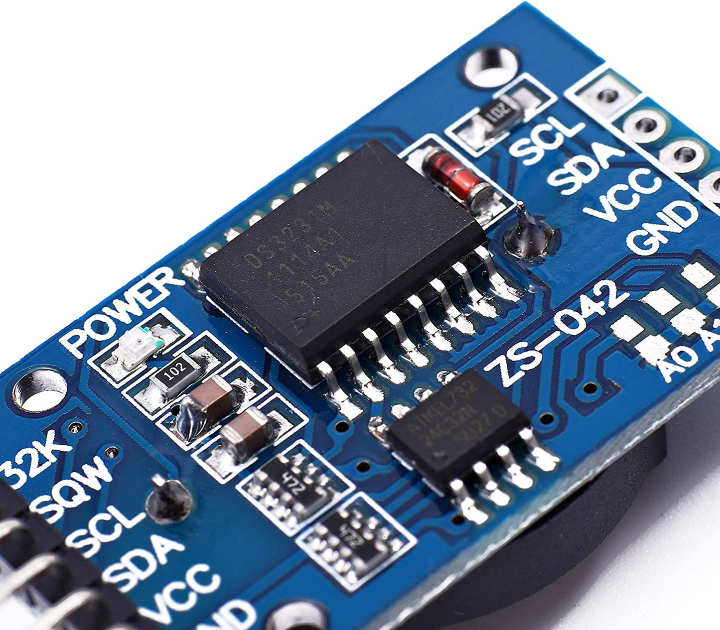 Tiny RTC I2C DS1307 AT24C32 Real Time Clock Module for AVR ARM PIC SMD