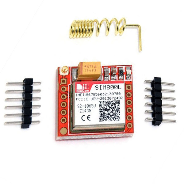 SIM800L GPRS GSM Module Core Board Quad-band TTL Serial Port with the ...