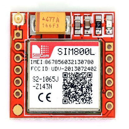 SIM800L GPRS GSM Module Core Board Quad-band TTL Serial Port with the antenna