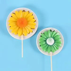 3D Sunflower Silicone Mould for Fondant Chocolate Cake Decoration and DIY Floral Crafts