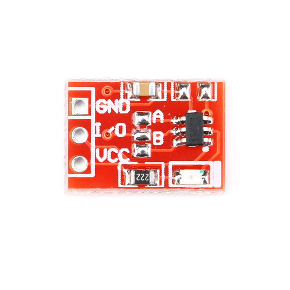 TTP223 1-Channel Capacitive Touch Sensor Module Red Color