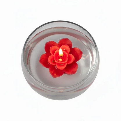 3D Floating Rose Flower Silicone Candle Mould for Scented Candles Soap Plaster & DIY Crafts