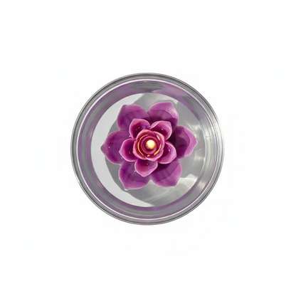 3D Floating Rose Flower Silicone Candle Mould for Scented Candles Soap Plaster & DIY Crafts