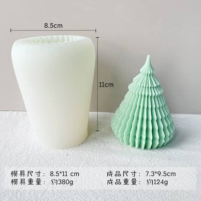 3D Fancy Tree Silicone Candle Mold For Home Decoration DIY Art And Craft - UG LAND INDIA