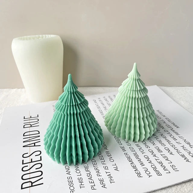 3D Fancy Tree Silicone Candle Mold For Home Decoration DIY Art And Craft - UG LAND INDIA