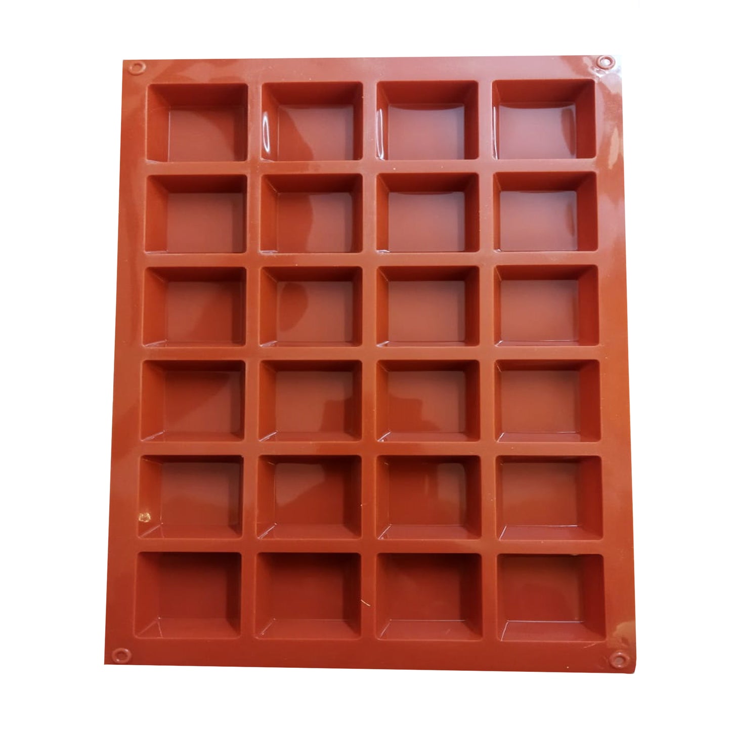 24 Cavity Square Silicone Chocolate Mould Mini Cube Mould