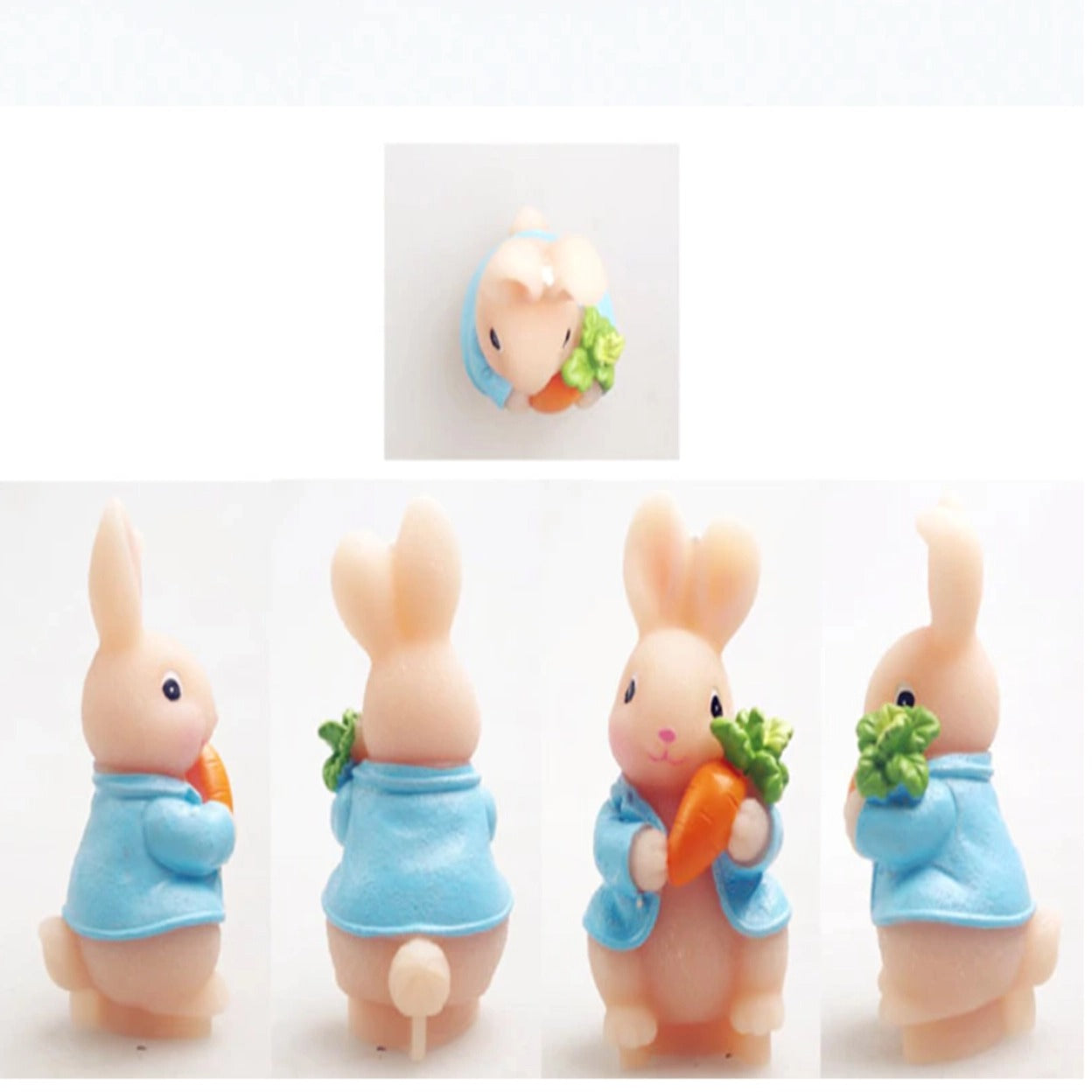 3D Rabbit Silicone Candle Mold DIY Fun Creativity For Home Decoration Wax Mould - UG LAND INDIA