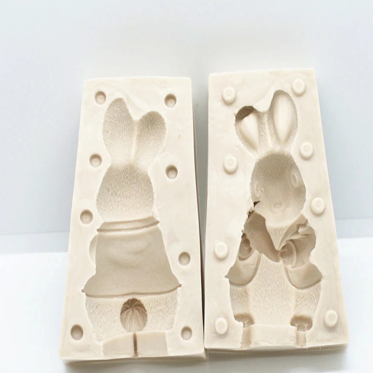 3D Rabbit Silicone Candle Mold DIY Fun Creativity For Home Decoration Wax Mould - UG LAND INDIA