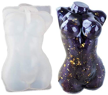 3D Woman Body silicone candle mould Resin mold,Candle Mold, Soap Mold, Plaster mold - UG LAND INDIA