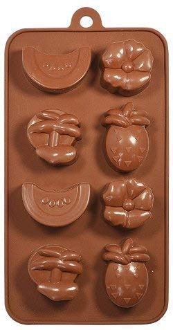 3D 8 Cavity Fruit Shape Chocolate Mould Jelly Candy Mould Cake Baking Mould - UG LAND INDIA