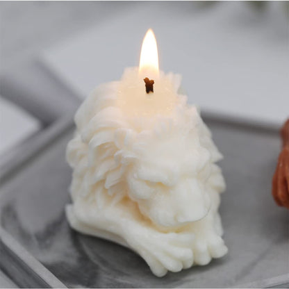 3D Lion Candle Mold Food Grade Silicone Mould Candle Silicone Molds Candle - UG LAND INDIA