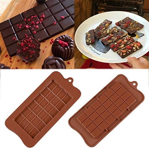 3D 24 Cavity Silicone Chocolate Mold Candy Maker Sugar Mould Chocolate Bar - UG LAND INDIA