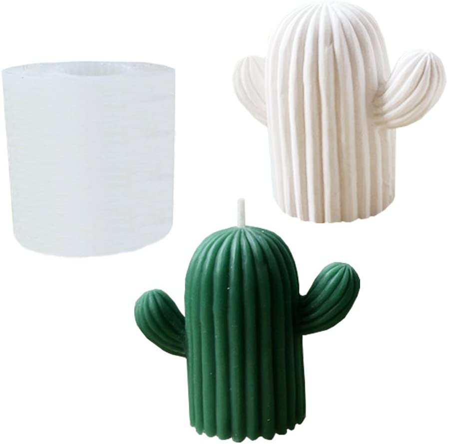 3D Cactus Mold Cactus Polymer Clay Mold Laster Mold Resins Mold Epoxy gypsum concrete - UG LAND INDIA