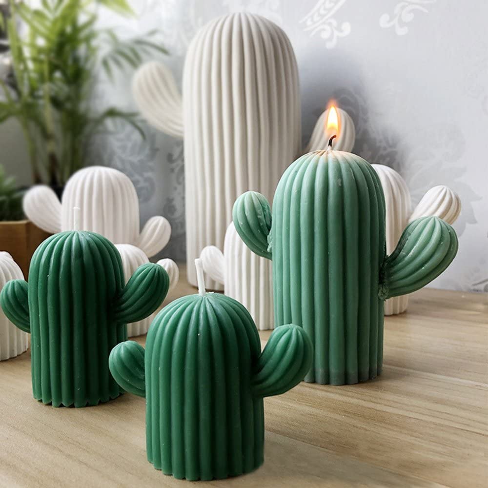 3D Cactus Mold Cactus Polymer Clay Mold Laster Mold Resins Mold Epoxy gypsum concrete - UG LAND INDIA