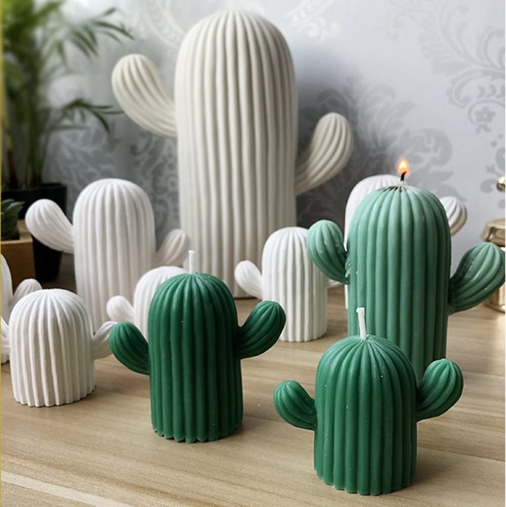 3D Cactus Mold Cactus Polymer Clay Mold Laster Mold Resins Mold Epoxy gypsum concrete - UG LAND INDIA