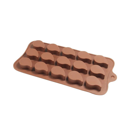 3D 15 Cavity Drop Shape Chocolate Silicone Chocolate Mould - UG LAND INDIA