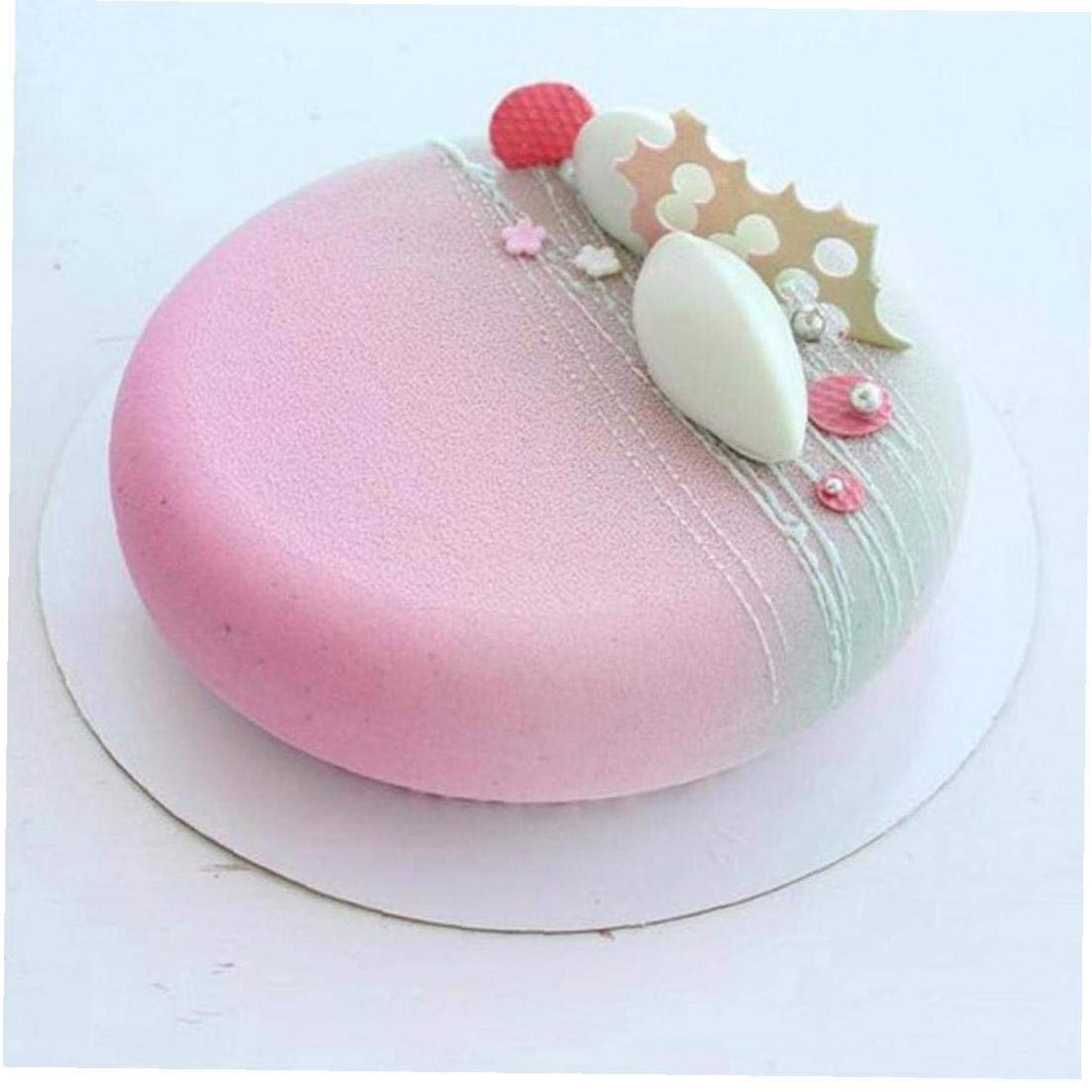 3D Round Shape Silicone Entremet Cake Mold Cake Decoration Multiple Uses - UG LAND INDIA