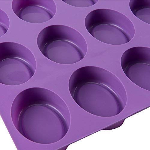 15 Cavity Oval Silicone Soap Molds Chocolate Mould Wax Mold Handmade Flexible Cake Mold Chocolate Mold 3D DIY Soap Mold - UG LAND INDIA