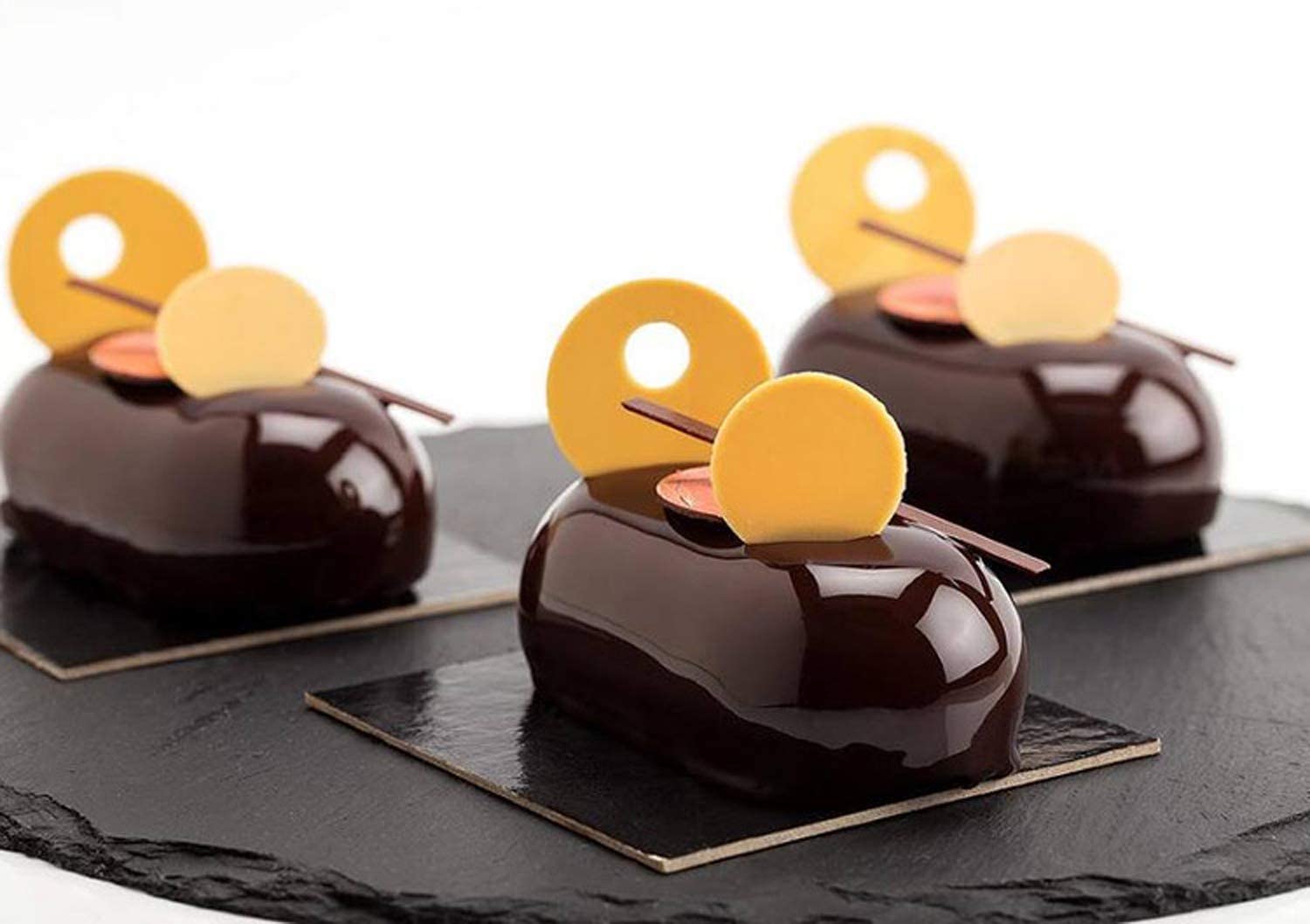 3D 8 Cavity Pillow Shaped Non Stick Chocolate Cake Mould DIY Dessert Molds - UG LAND INDIA