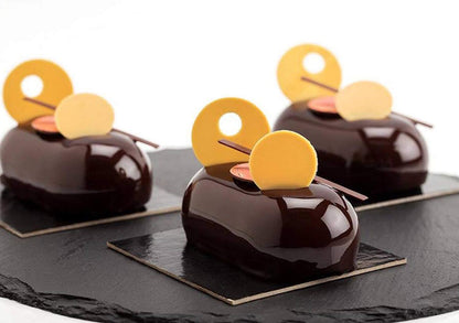 3D 8 Cavity Pillow Shaped Non Stick Chocolate Cake Mould DIY Dessert Molds - UG LAND INDIA
