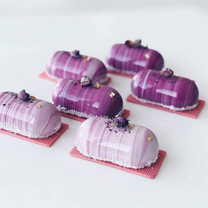 3D 8 Cavity Pillow Shaped Non Stick Chocolate Cake Mould DIY Dessert Molds - UG LAND INDIA
