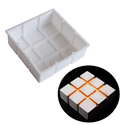 3D Geometric Silicone Mold Cake Dessert Muffin Baking Mold For Chocolate Mousse - UG LAND INDIA