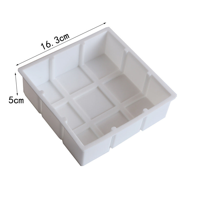 3D Geometric Silicone Mold Cake Dessert Muffin Baking Mold For Chocolate Mousse - UG LAND INDIA