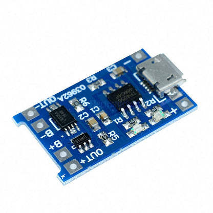 TP4056 Micro USB 5V 1A Lithium Battery Charging Protection Board - UG LAND INDIA