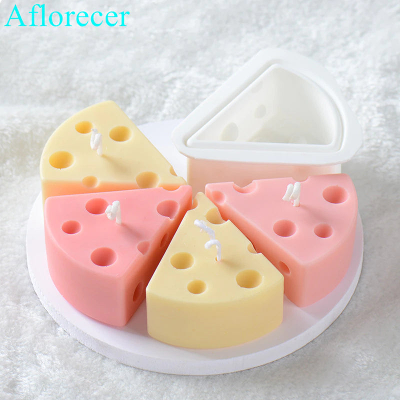 Cheese Shape Silicone Mold,8 Cavity Cake Pop Molds Silicone,non