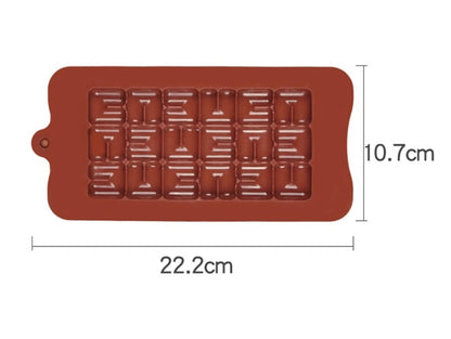 3D Silicone Chocolate Bar Molds Break Apart Chocolate Molds Homemade Protein and Energy Bar Molds - UG LAND INDIA