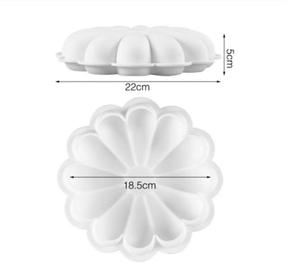 3D Sunflower Silicone Entremet Cake Mold Uses For Party Birthdays - UG LAND INDIA