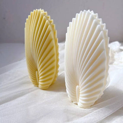 3D Feather Shape Silicone Candle Mould Home Decoration Used For Making Soaps - UG LAND INDIA