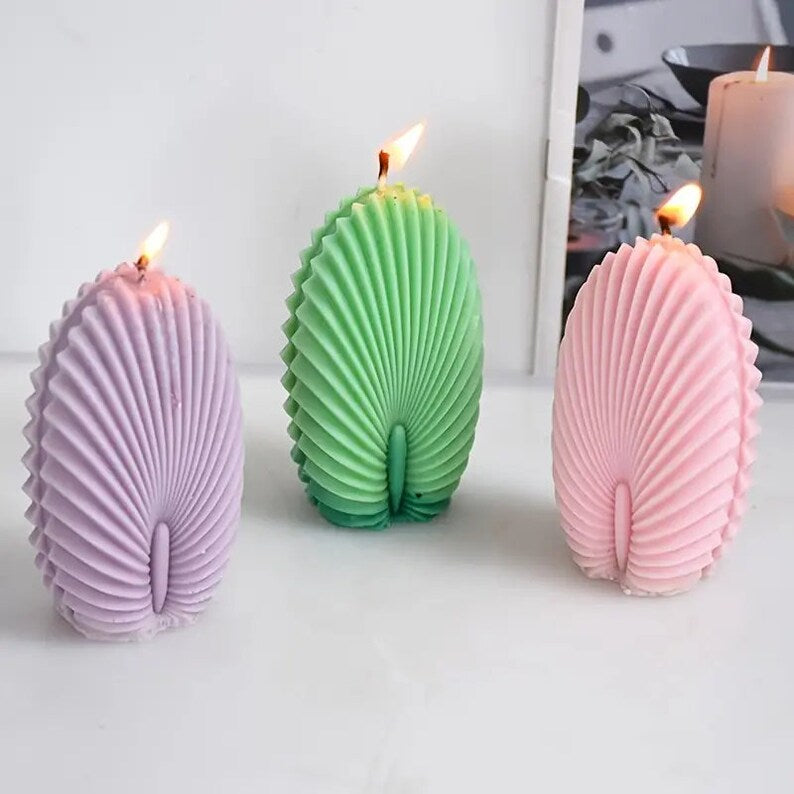 3D Feather Shape Silicone Candle Mould Home Decoration Used For Making Soaps - UG LAND INDIA