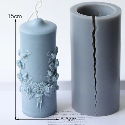 3D Silicone Rose Candle Mould Making Mold for Wedding Baby Shower Birthday Gift. - UG LAND INDIA