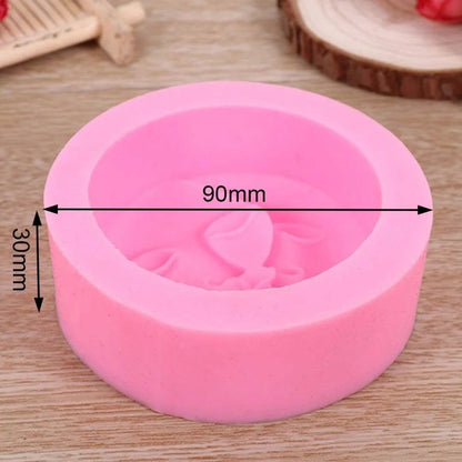 3D Sun and Moon Face Candle Mold Silicone Mold for Handmade Bath Bomb, Lotion Bar - UG LAND INDIA